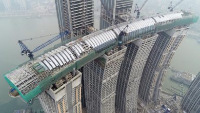 Photo of بالعرض .. ” ناطحة سحاب أفقية ” و أعجوبة معمارية جديدة في الصين ( فيديو )