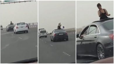 Photo of بعد رقصها من فتحة السيارة.. خليجية في البحرين متهمة بالفعل الفاضح (فيديو)